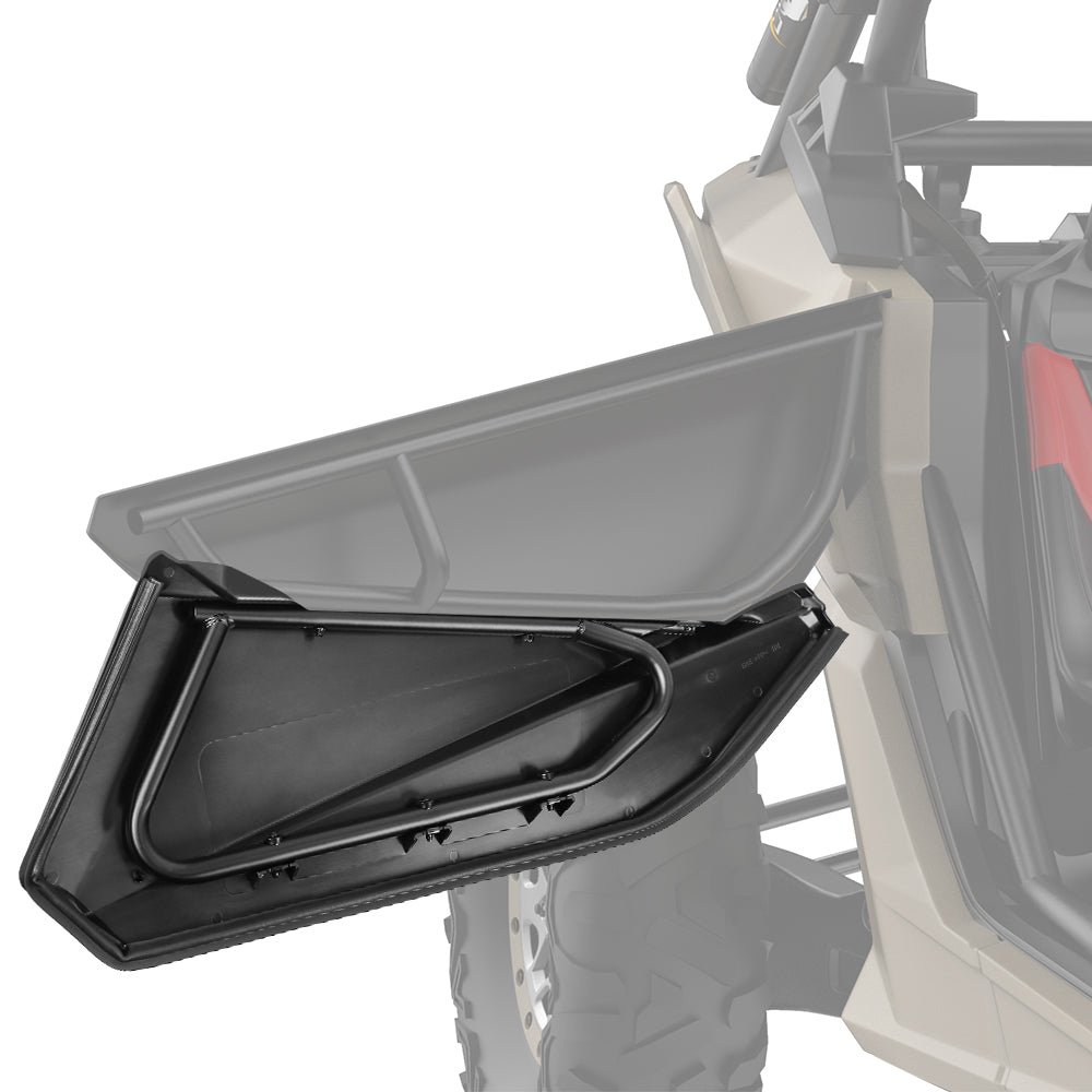 Front Lower Door Inserts & Plastic Roof For Can-Am Maverick X3 - Kemimoto