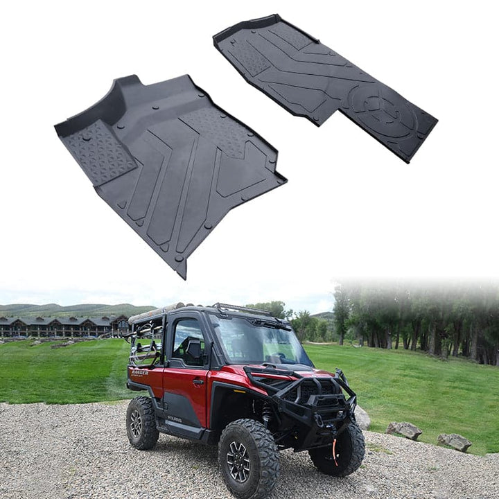 TPE Floor Mats for Polaris Ranger XD 1500 2024+ - Kemimoto