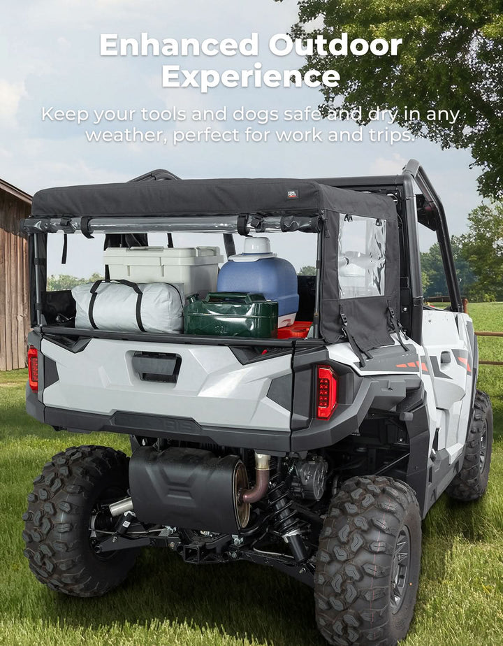 Soft Cargo Camper Bed Cover Rack for Polaris General 1000 / XP 1000 / 4 1000 (2016–2026)