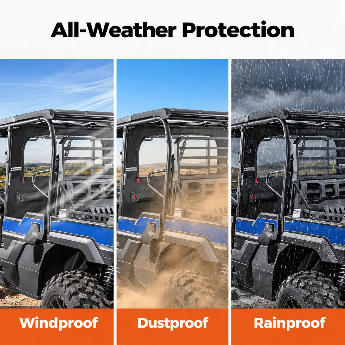 Less Direct Rear Spray
