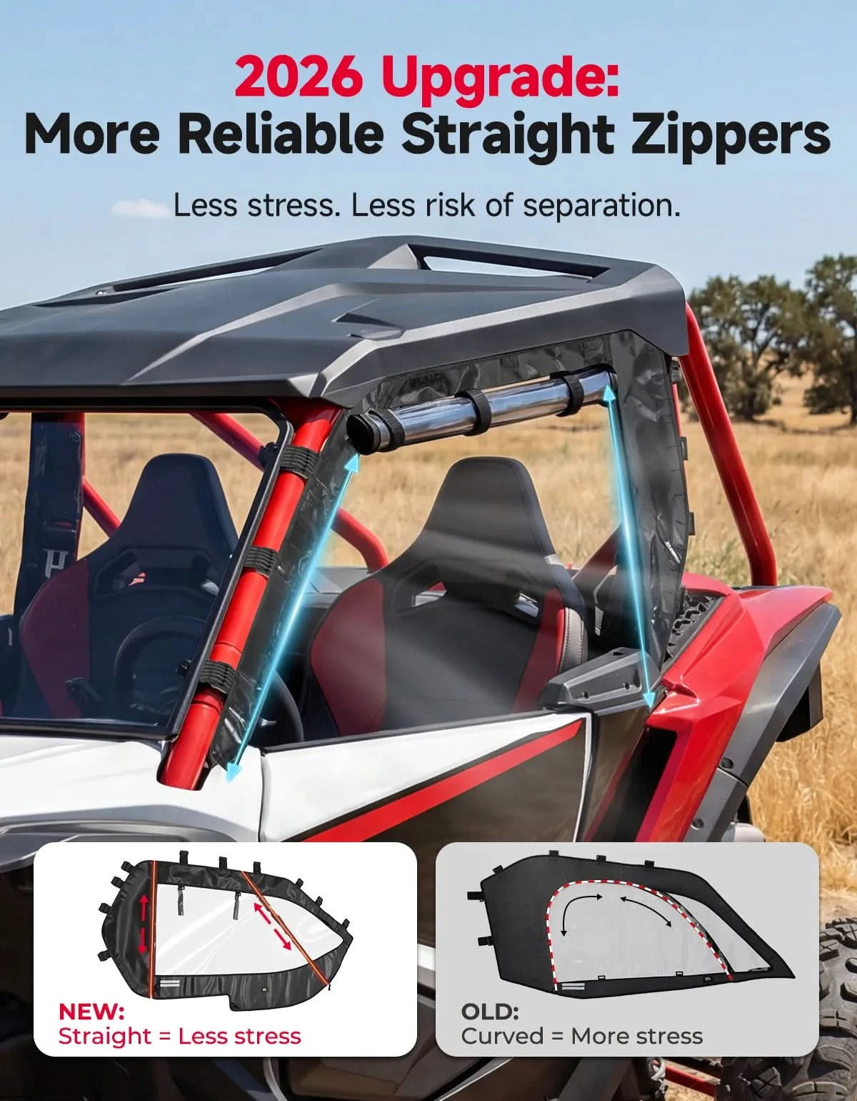 Soft Upper Doors For Honda Talon 1000X 1000R