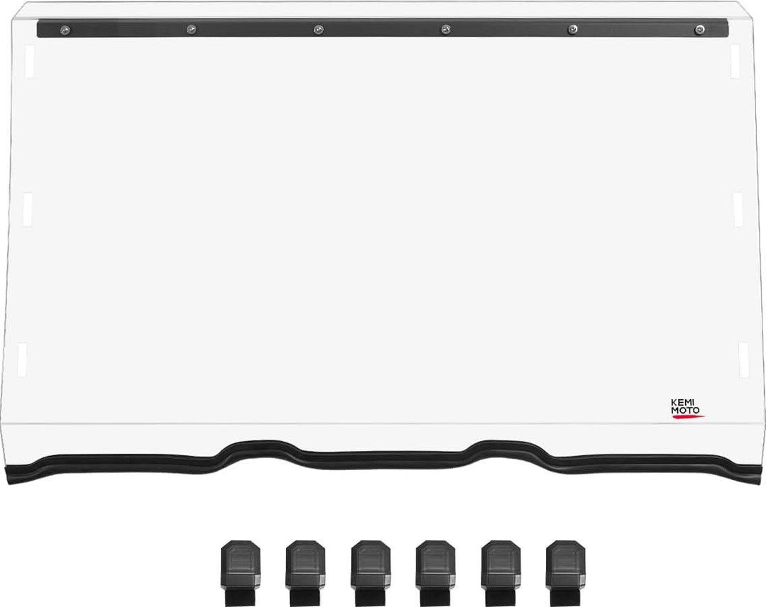 UV-Resistant Front Windshield for Polaris Ranger 800 XP & 570 Full-Size (Not Fit Midsize)
