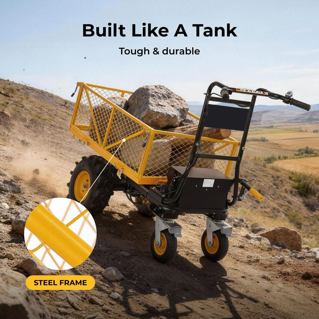 BougeRV GC660 Electric Utility Garden Cart - Kemimoto