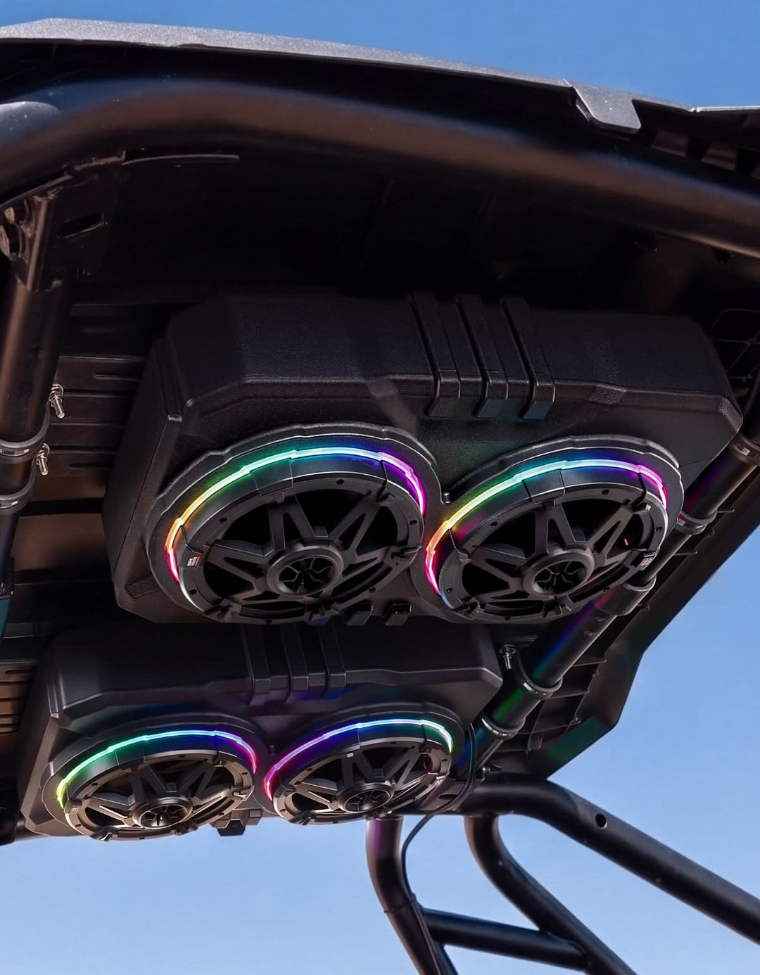 6.5 Inch UTV Roof Sound System Compatible with Can-Am X3 & Max RZR
