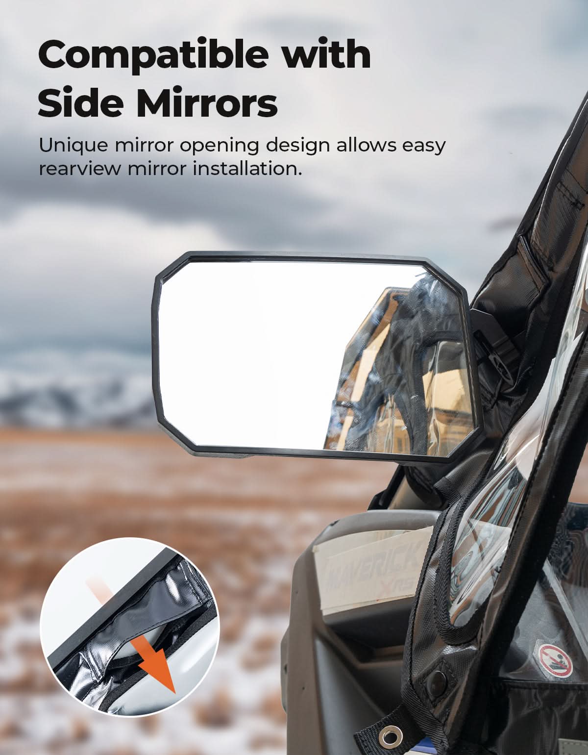 Soft Cab Enclosures & Soft  Rear Windshield for Can-Am Maverick X3 - Kemimoto
