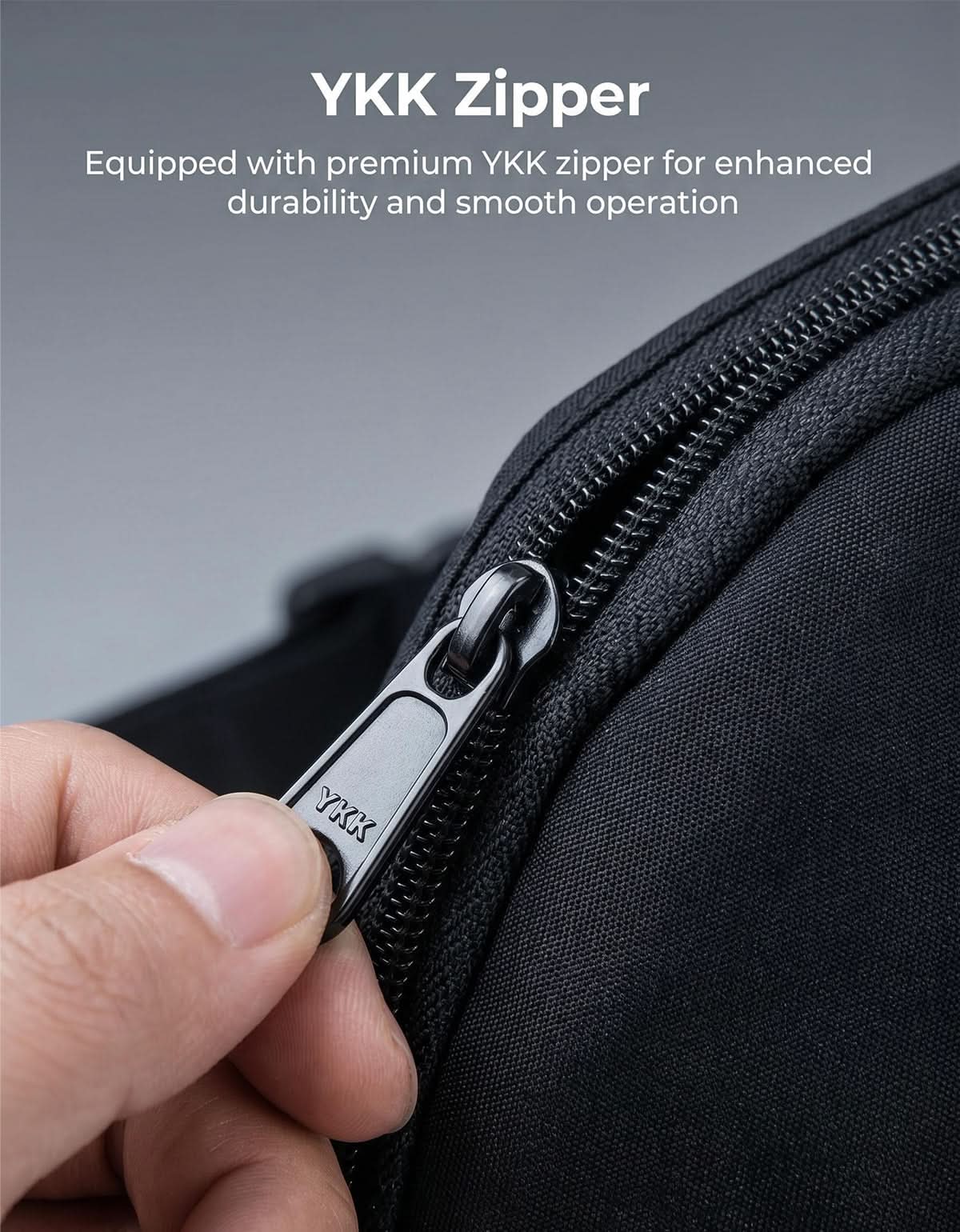 2.5L Multi-Pocket Waist Bag with 5mm Lumbar Support for Cycling, Running and Commuting