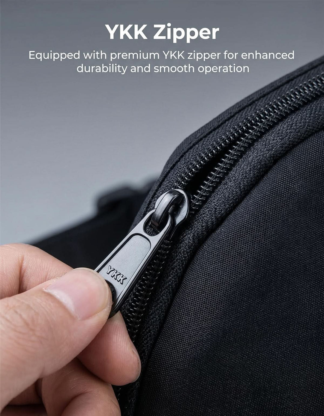 2.5L Multi-Pocket Waist Bag with 5mm Lumbar Support for Cycling, Running and Commuting