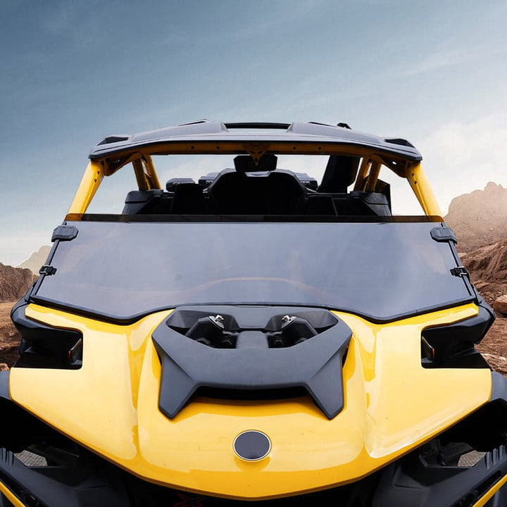 Tinted Half Windshield for Can-Am Maverick R 2024+ - Kemimoto