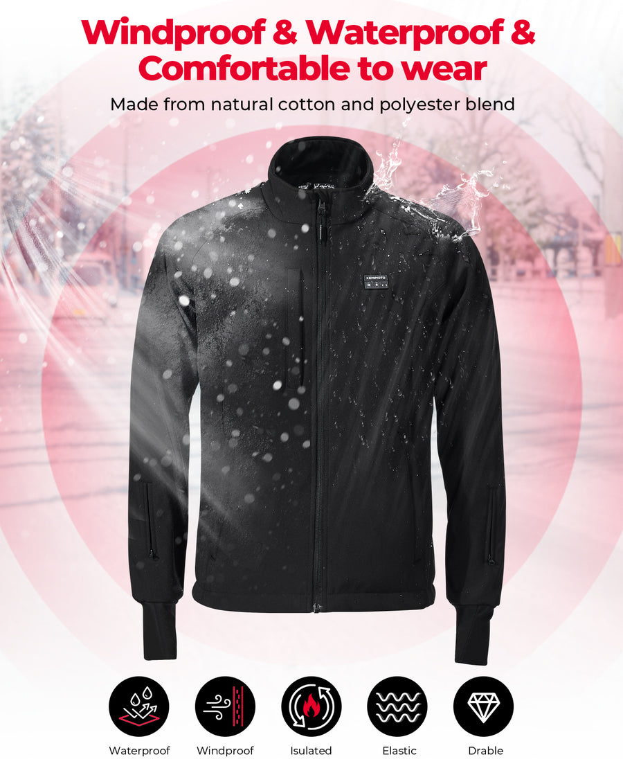 Heated Motorcycle Jacket Kemimoto