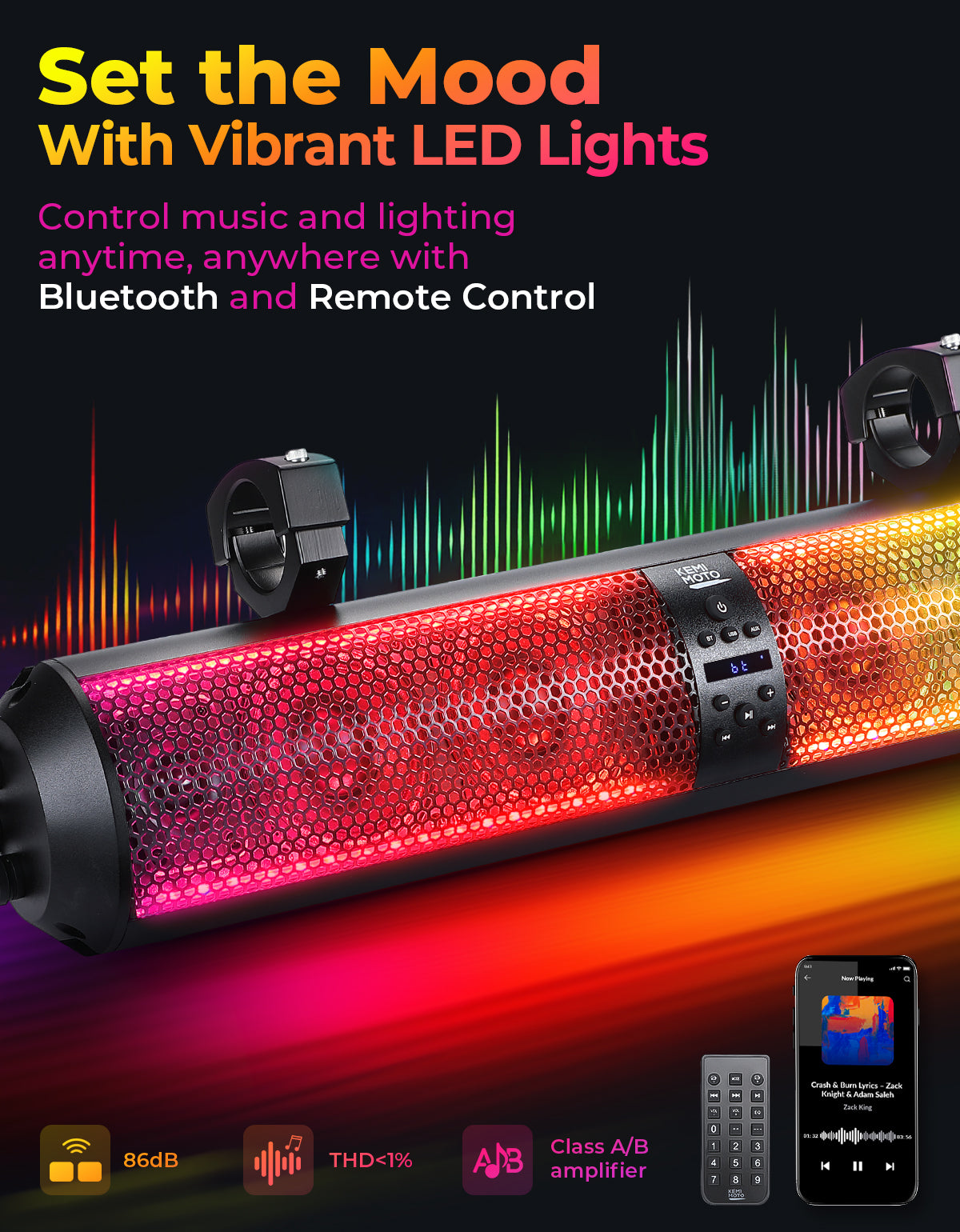 RGB UTV Soundbar, 28