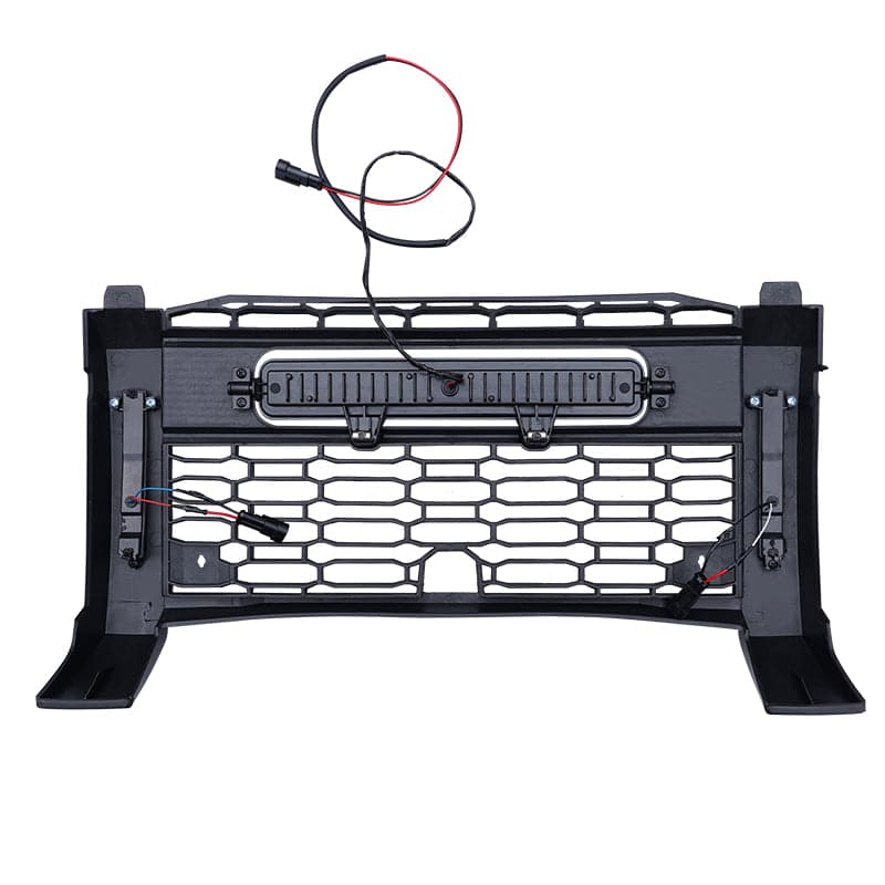 Front Mesh Grill with Accent Light for Polaris XPEDITION ADV/XP - Kemimoto