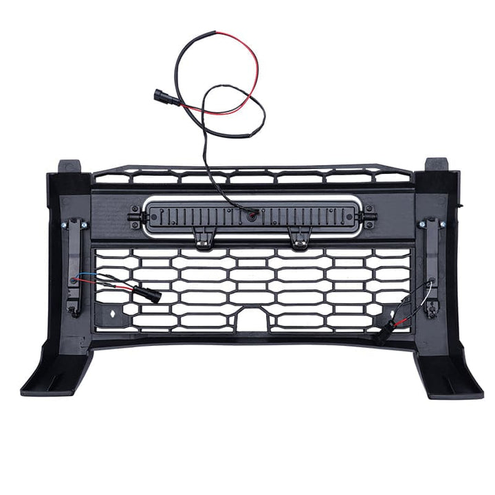 Front Mesh Grill with Accent Light for Polaris XPEDITION ADV/XP - Kemimoto