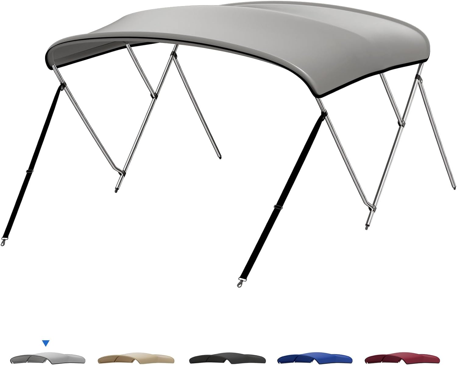 3 Bow Bimini Top for Boat - Kemimoto