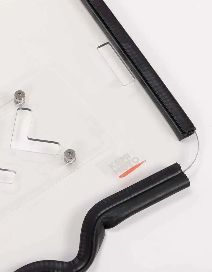 UTV 2 in 1 Vent Windshield, Ultra-Clear Shatter-Resistant for Segway Villain 2024+
