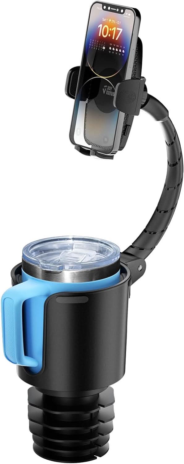 JOYTUTUS Cup Holder Phone Mount for Car - Kemimoto
