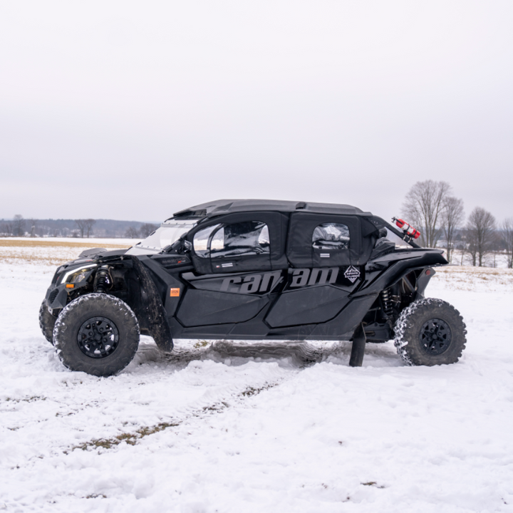 Soft Cab Enclosures with Metal Frame for Can-Am Maverick X3 MAX - Kemimoto