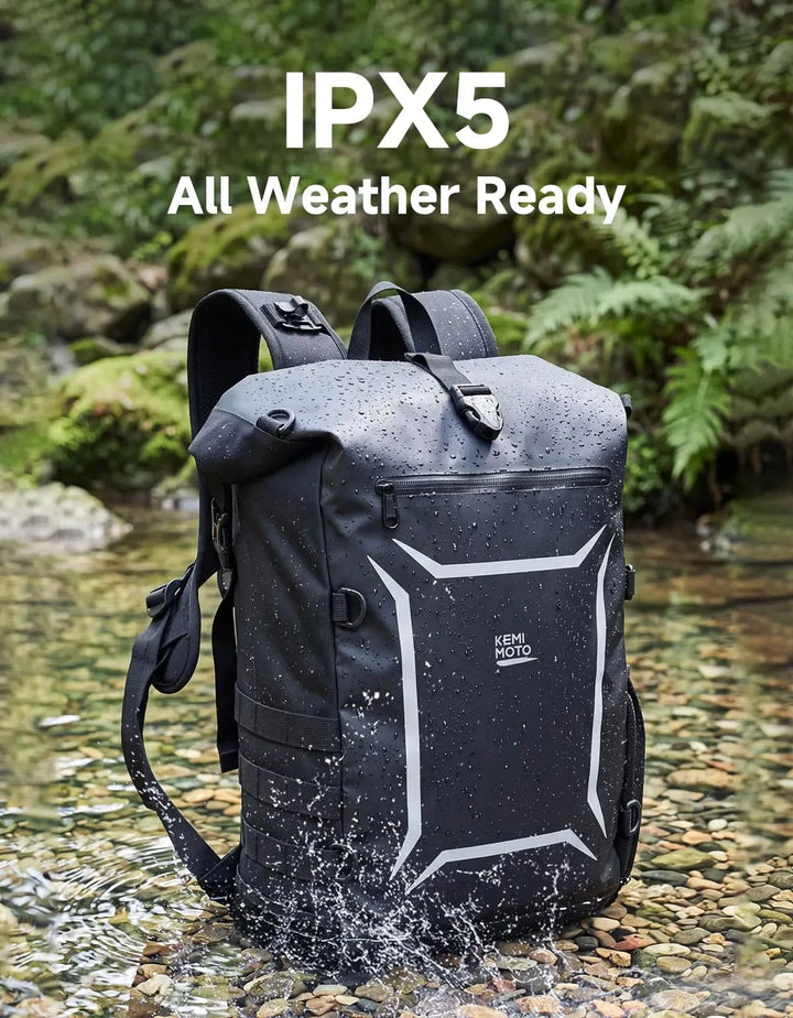 21-30L Waterproof Dry Bag Helmet Backpack，Motorcycle Backpack