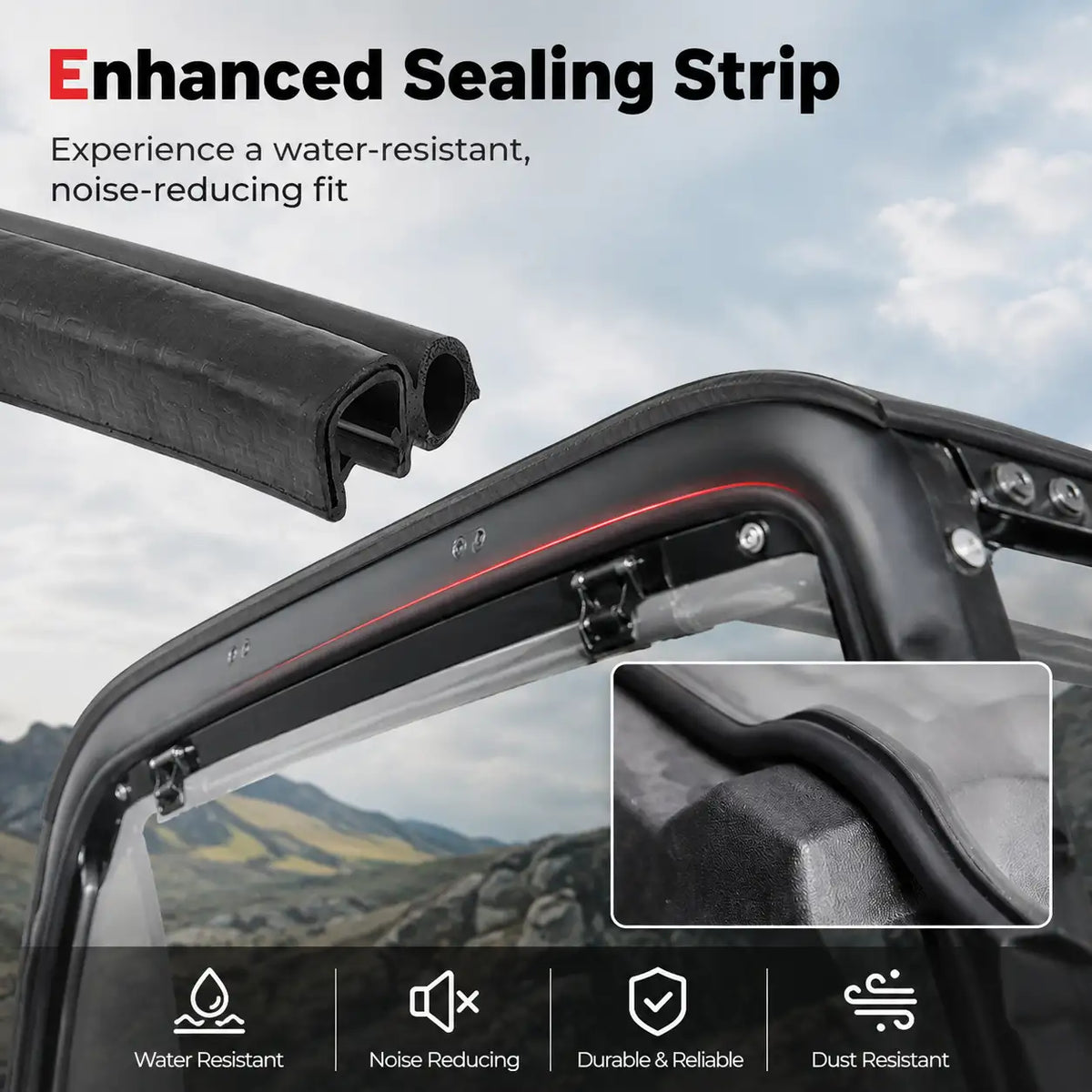 A More Stable Windshield Fit