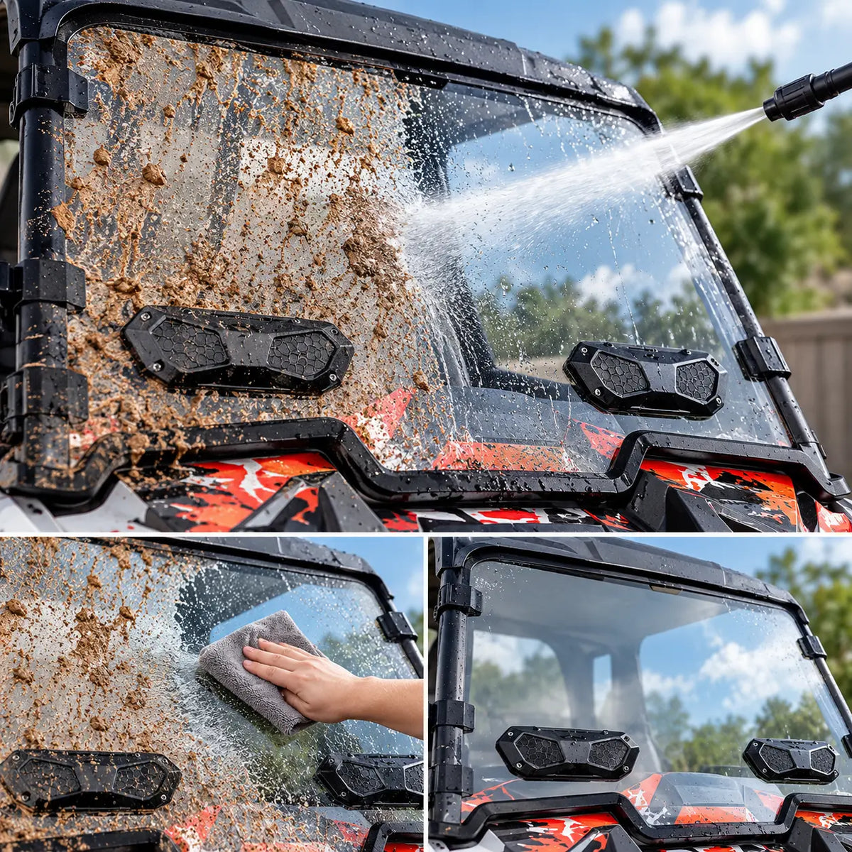 Easier Care for Repeated Outdoor Use