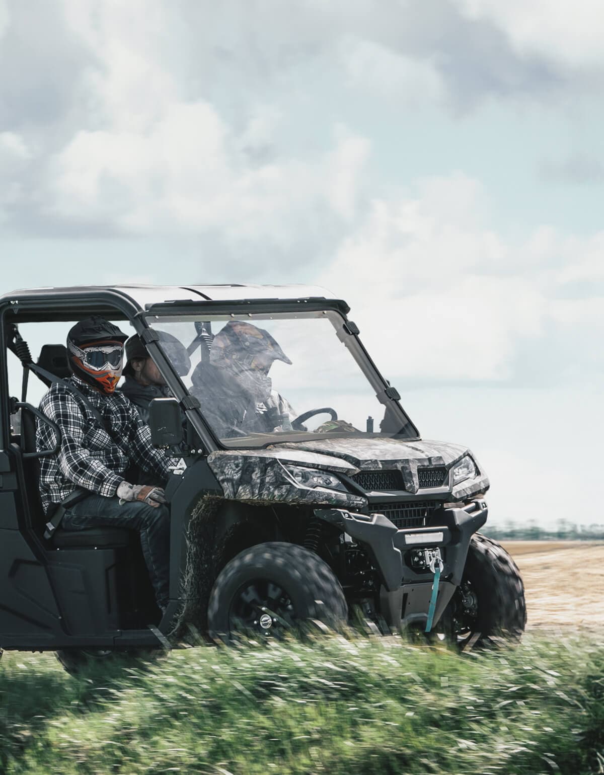 Clear Front Full Windshield for CFMOTO UFORCE 1000/1000XL - Kemimoto