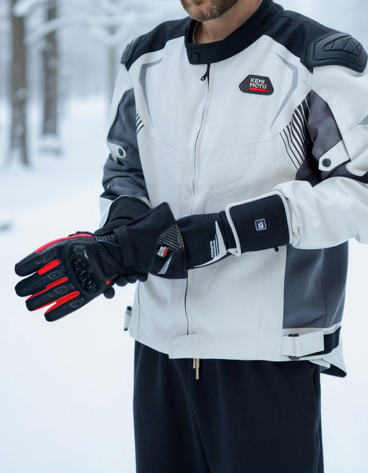 7.4V Heated Motorcycle Gloves Liners - Kemimoto