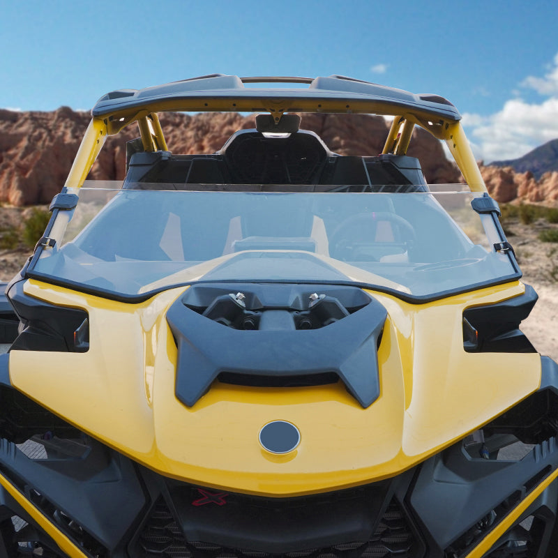 Clear Half Windshield for Can-Am Maverick R 2024+ - Kemimoto