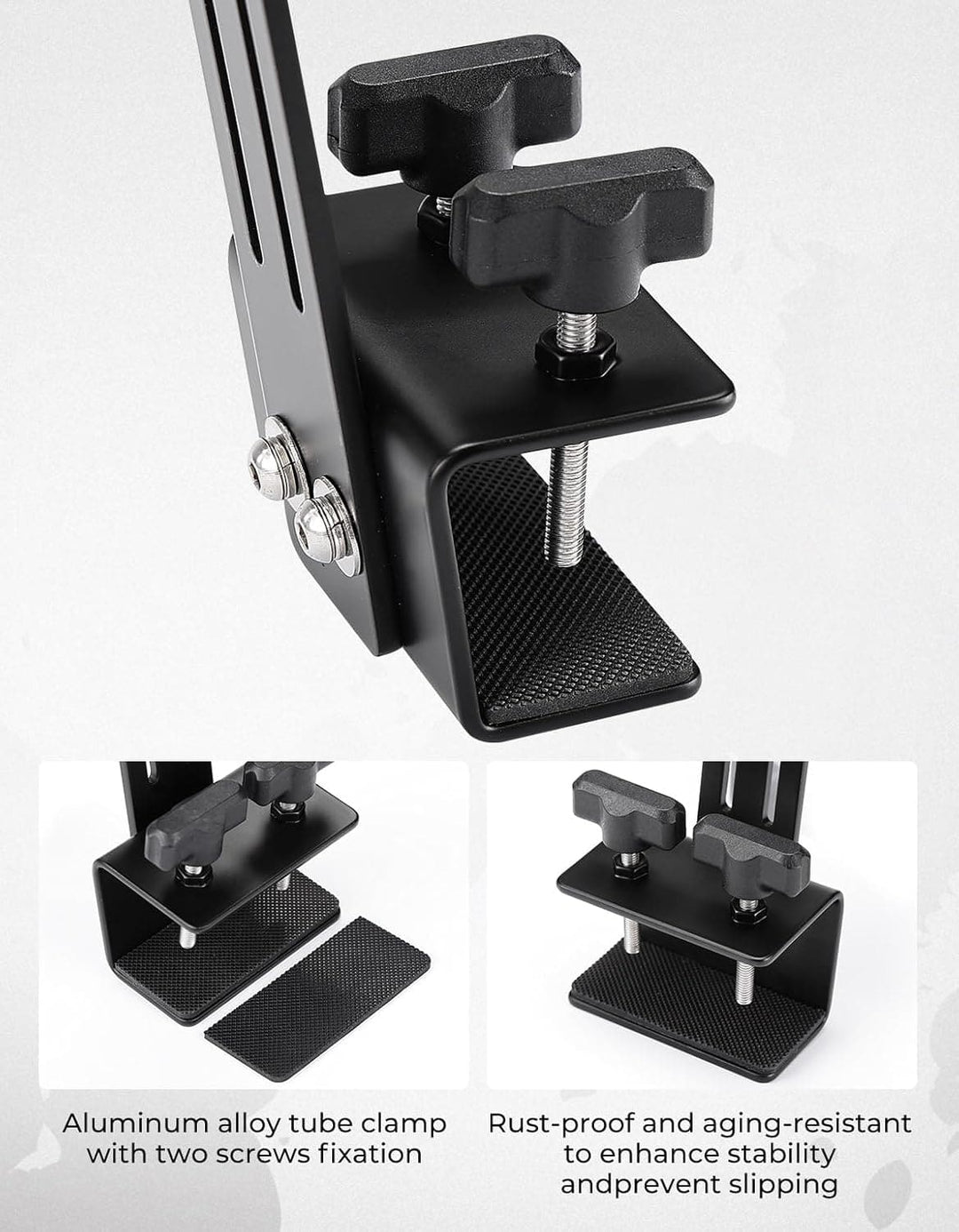 Boat Rear View Mirror 4.5"x8" for Boat Ski Boat Water Skiing Fishing - Kemimoto