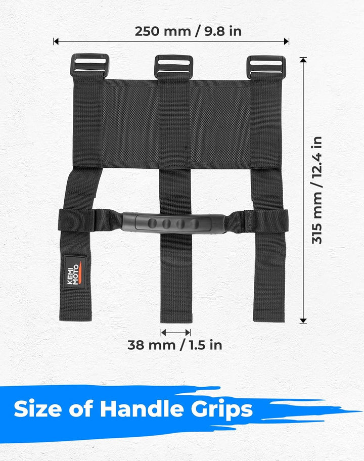 UTV Grab Handles for 1.5-2 inch Round Bar Cage (4 Packs) - Kemimoto