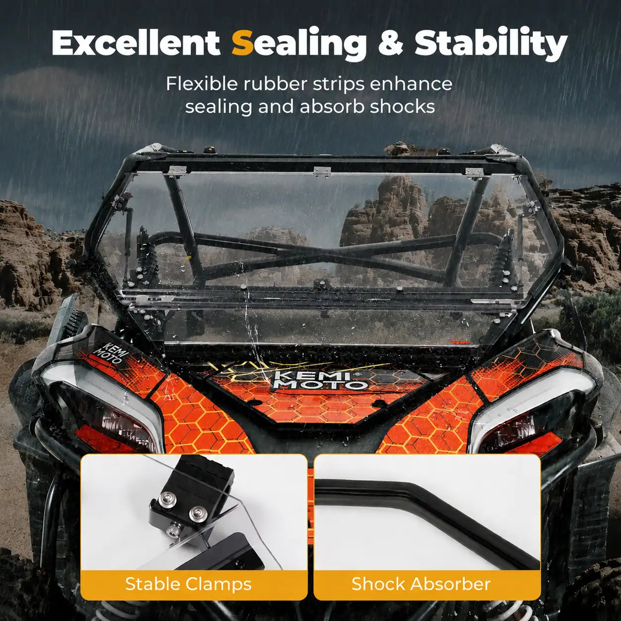 A More Stable Windshield Fit