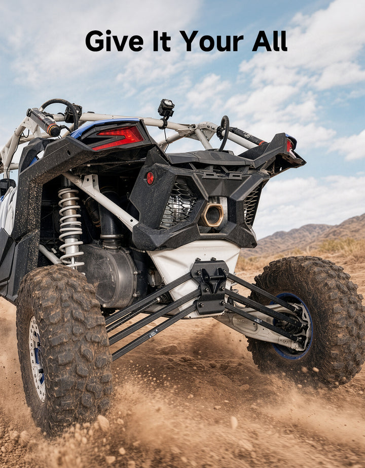72" Rear Radius Rod Kit Fit Can-Am Maverick X3 / X3 MAX(2016–2026)