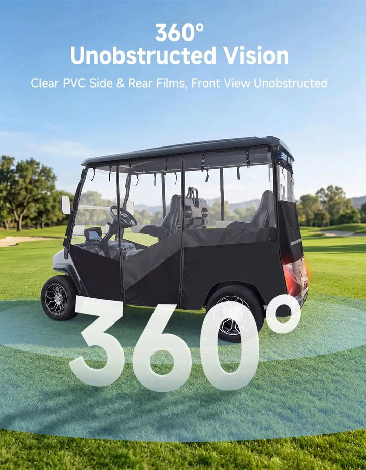 Golf Cart Enclosure For Evolution D5 Maverick Ranger 4