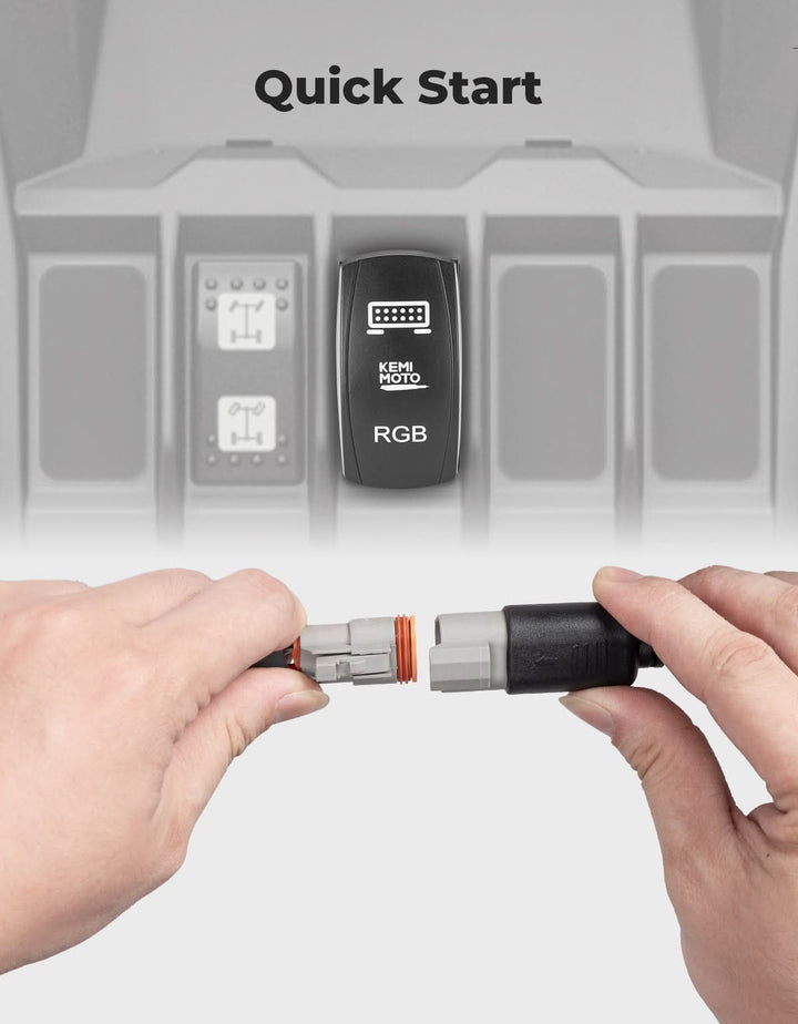 50" 390W RGB LED Light Bar for Can-Am Maverick X3 X3 Max R (2017–2025)