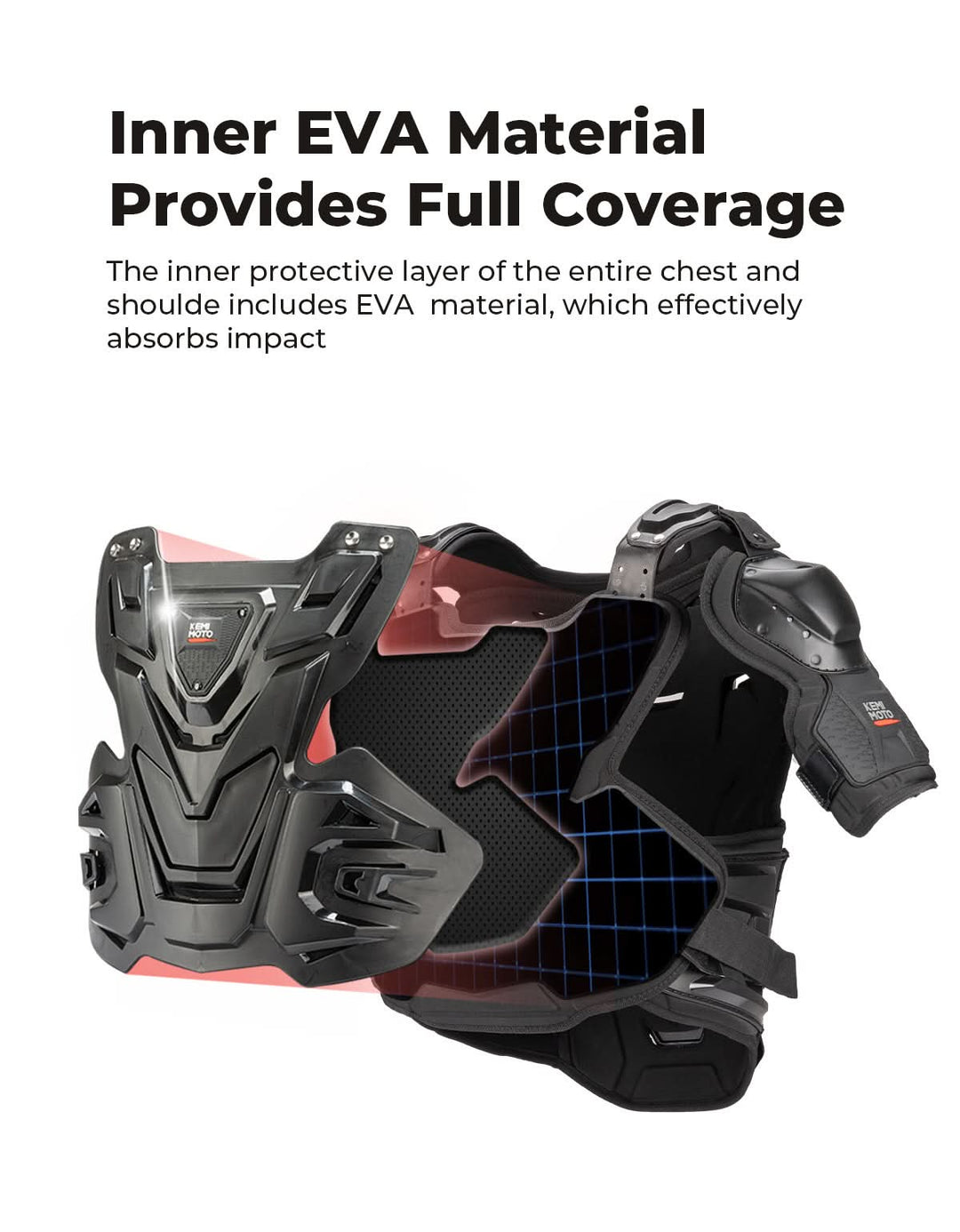 Motorcycle Chest Protector For Adult Dirt Bike Riding