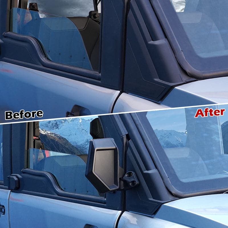 Mounted Side Mirrors for Polaris Ranger XD 1500 2024-2025 - Kemimoto