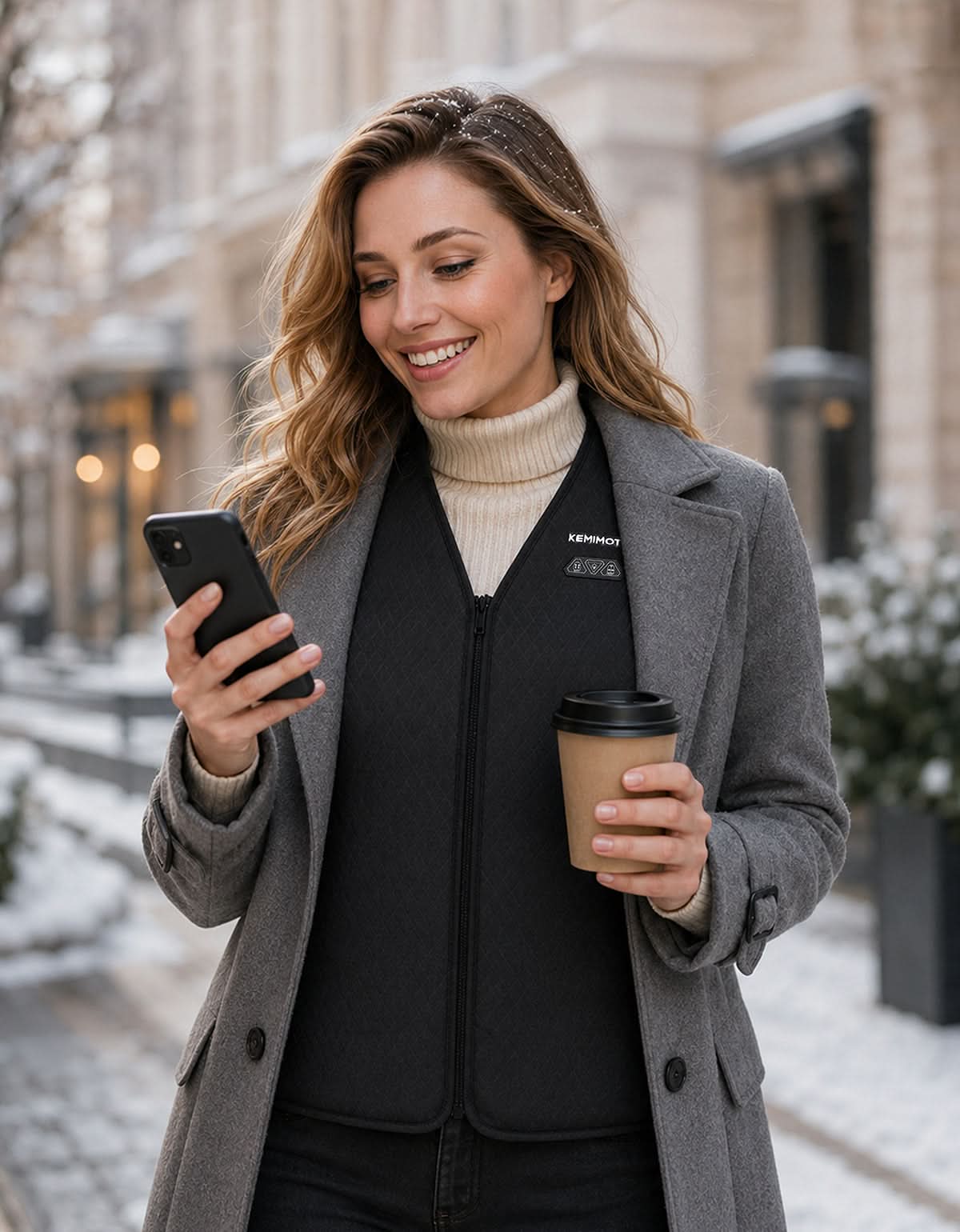 Women’s 6-Zone Heating Heated Vest with Battery Pack