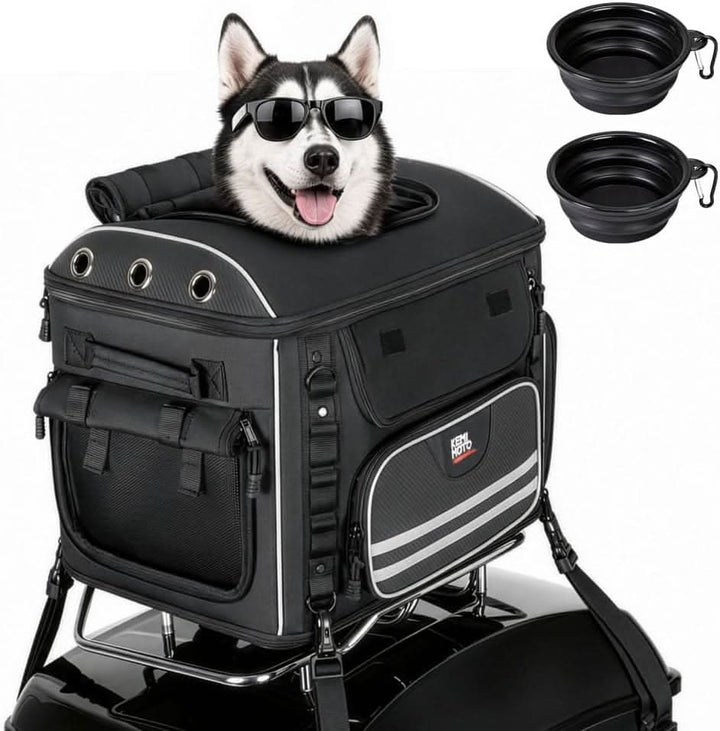 Motorcycle Dog Carrier for Medium Dogs
