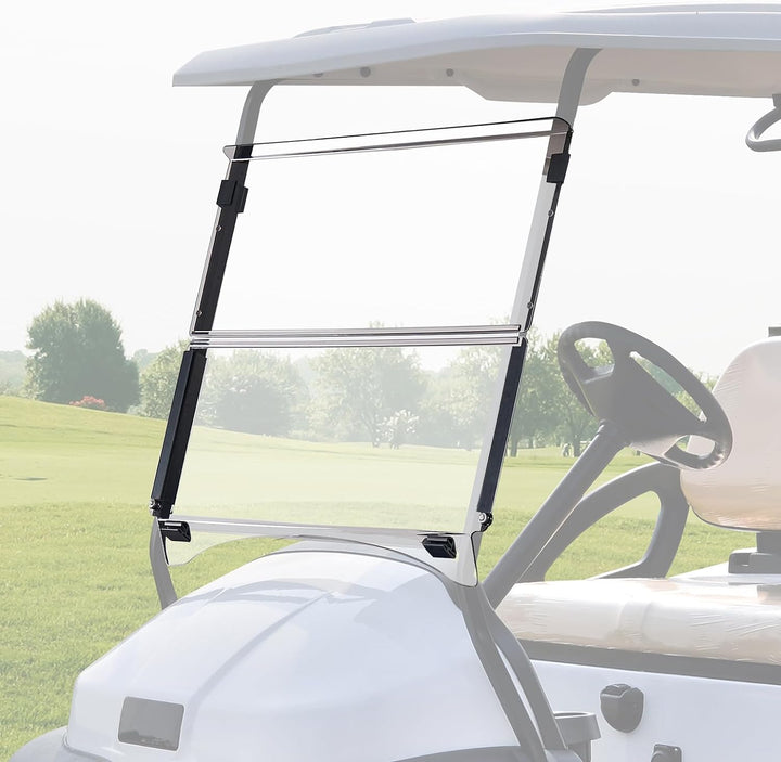 Foldable Golf Cart Windshield for Club Car Precedent Gas/Electric - Kemimoto