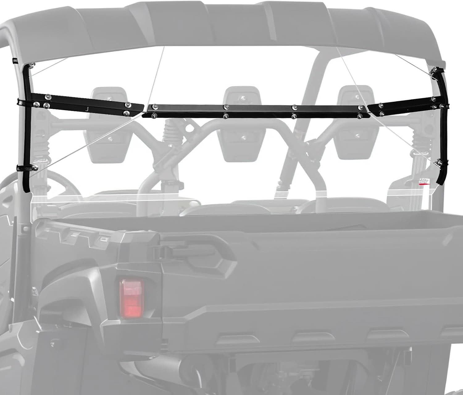 UTV Rear Windshield For Yamaha Viking - Kemimoto
