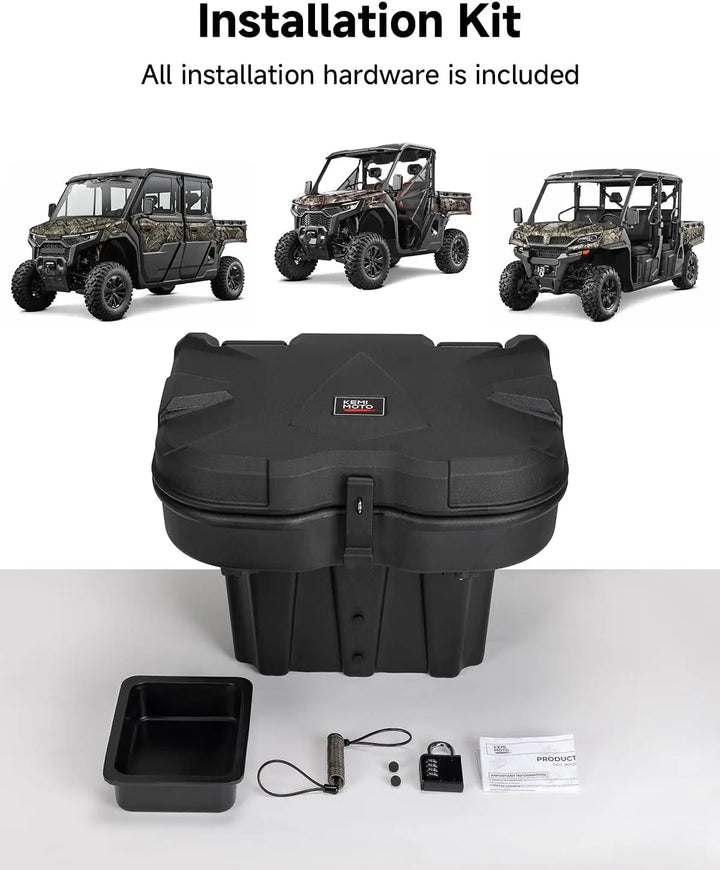 UTV Rear Cargo Box For CFMOTO UFORCE 1000/1000 XL/U10
