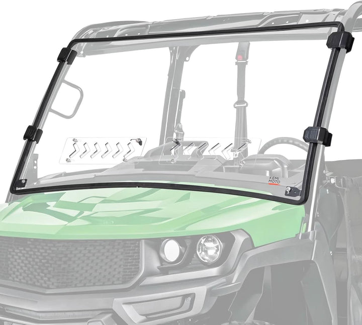Front Vented Full Windshield, Hard-Coated for 2018+ John Deere Gator XUV 835E/M & 865E/M
