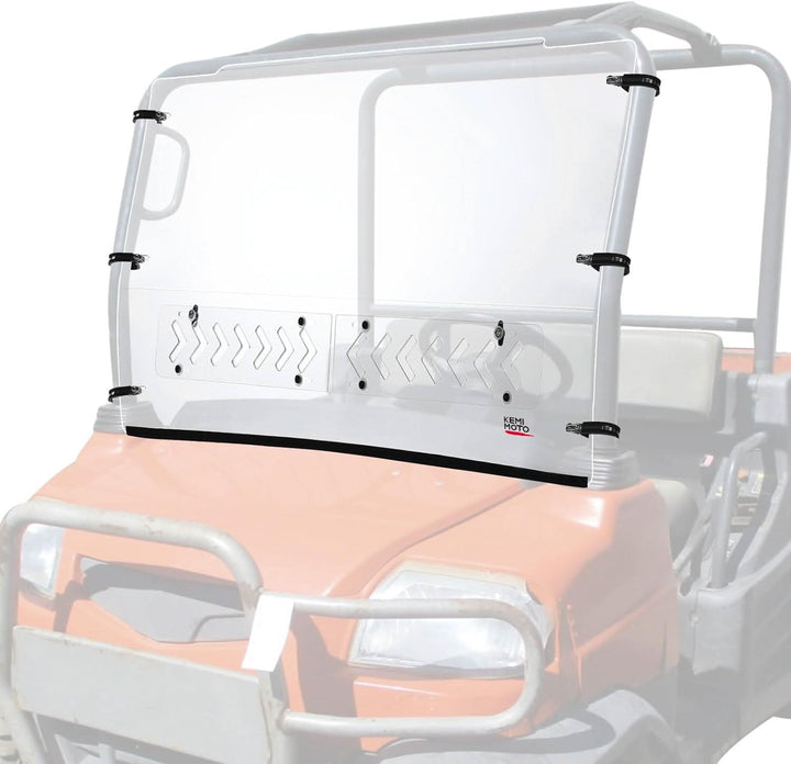 Front Windshield with Vent For Kubota RTV X900/ X1120 - Kemimoto