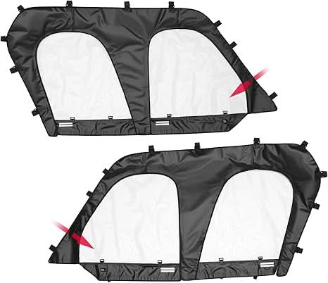 Soft Upper Doors For Kawasaki Teryx 4 800 |Teryx 4 S - Kemimoto