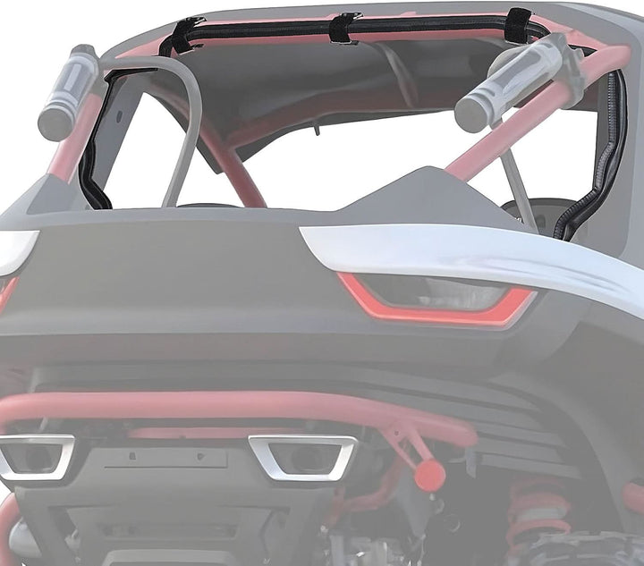 UTV Rear Windshield, Ultra-Clear Shatter-Resistant for Segway Villain 2024+