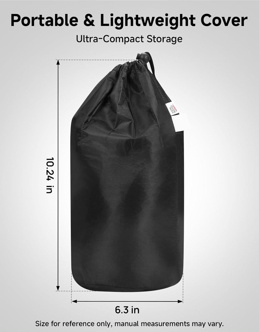 Universal ATV Cover for 4 Wheeler, Quad Cover for Can-Am Outlander 850/650, Polaris Sportsman 570/1000, CFMOTO, Kawasaki (96"x49"x47") - Kemimoto