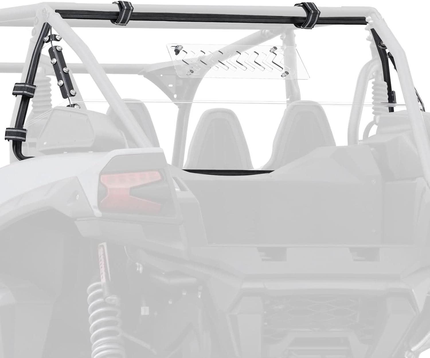 UTV Sliding Rear Windshield For Kawasaki Teryx KRX 4 1000