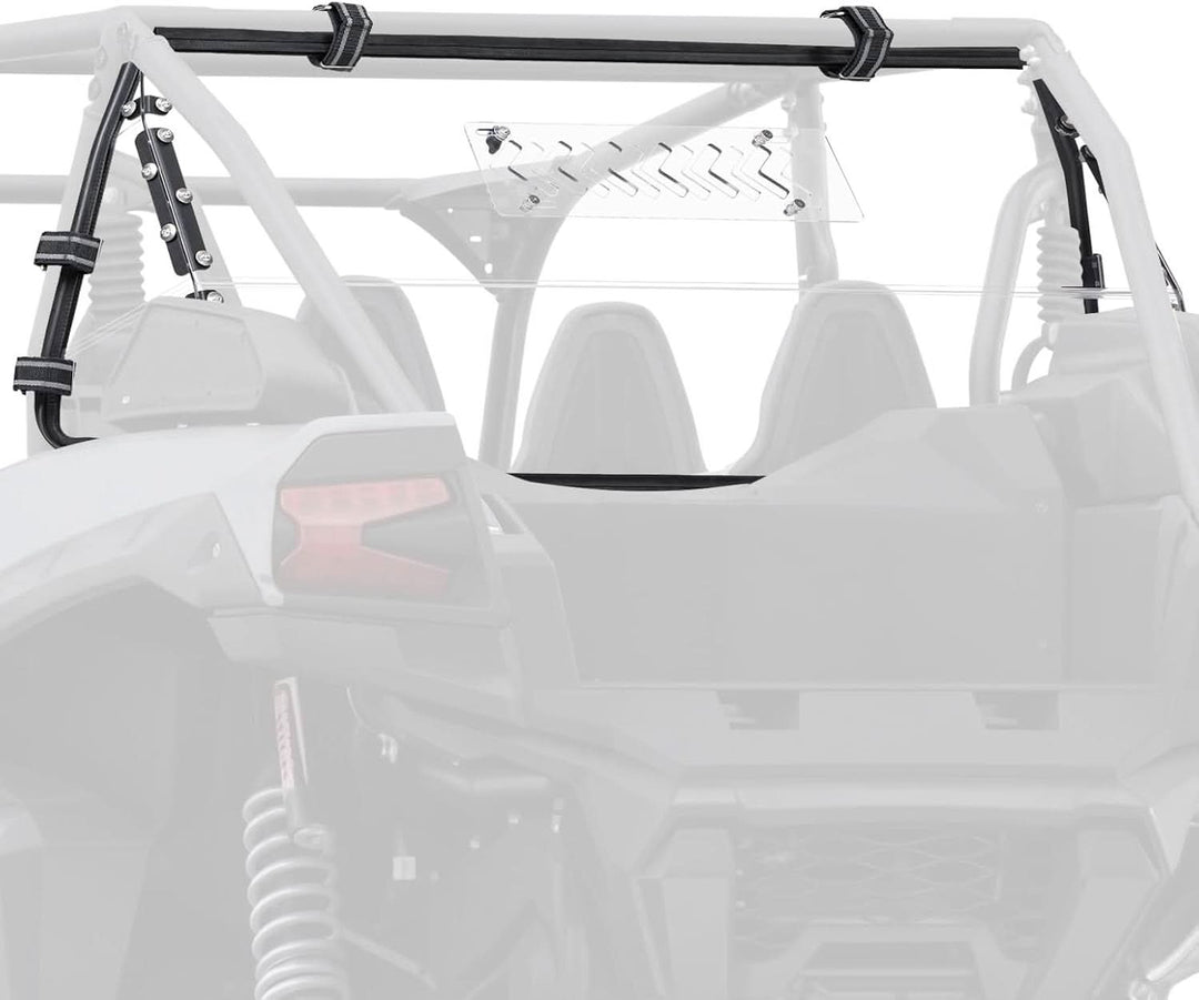 UTV Sliding Rear Windshield For Kawasaki Teryx KRX 4 1000