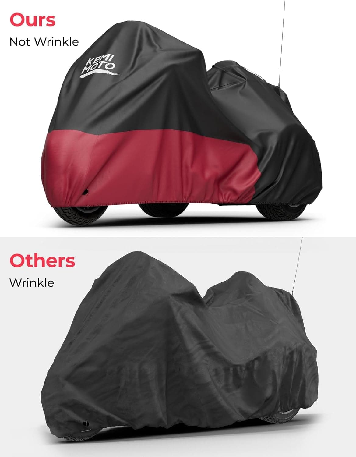 Motorcycle Cover for Trike Models - Kemimoto