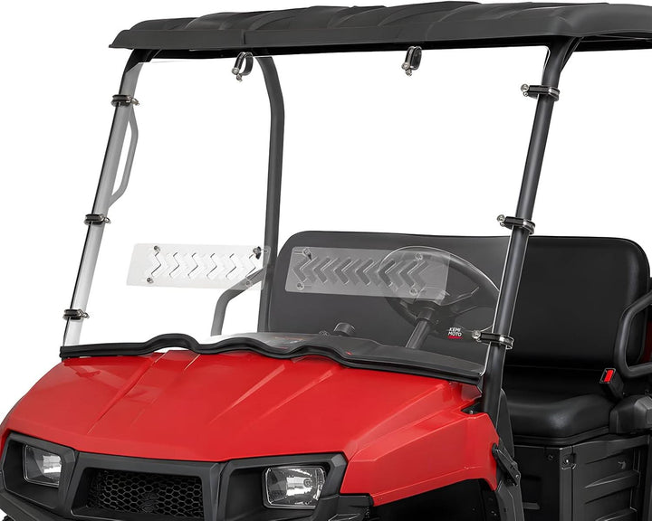 Front Vented Windshield, Hard-Coated Scratch-Resistant for Polaris Ranger Midsize 400 2010-2014