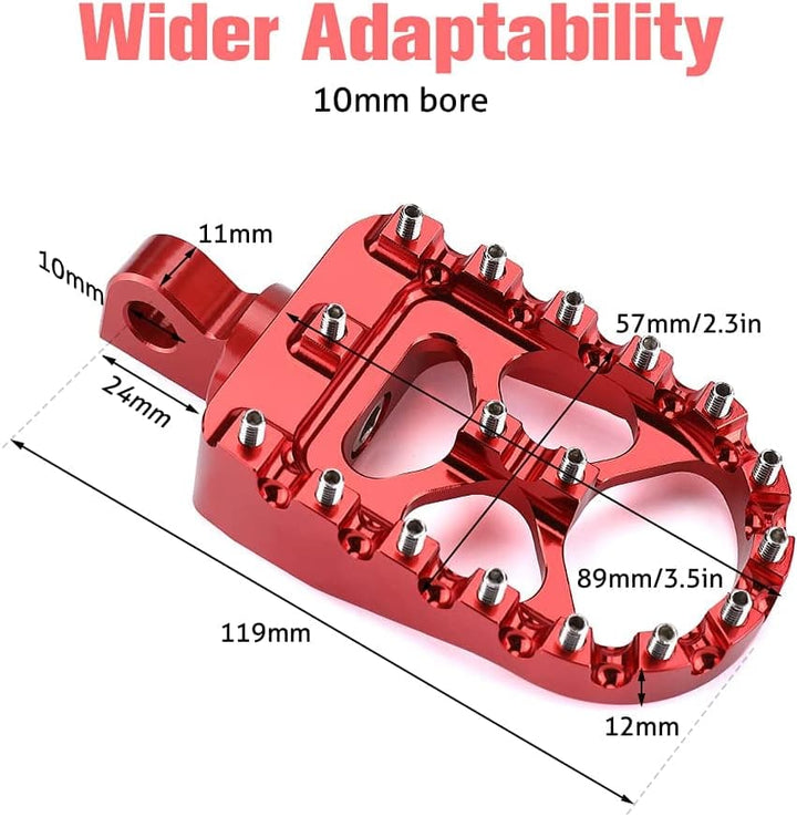 Motorcycle Foot pegs for Dyna, Sportster, Iron - Kemimoto