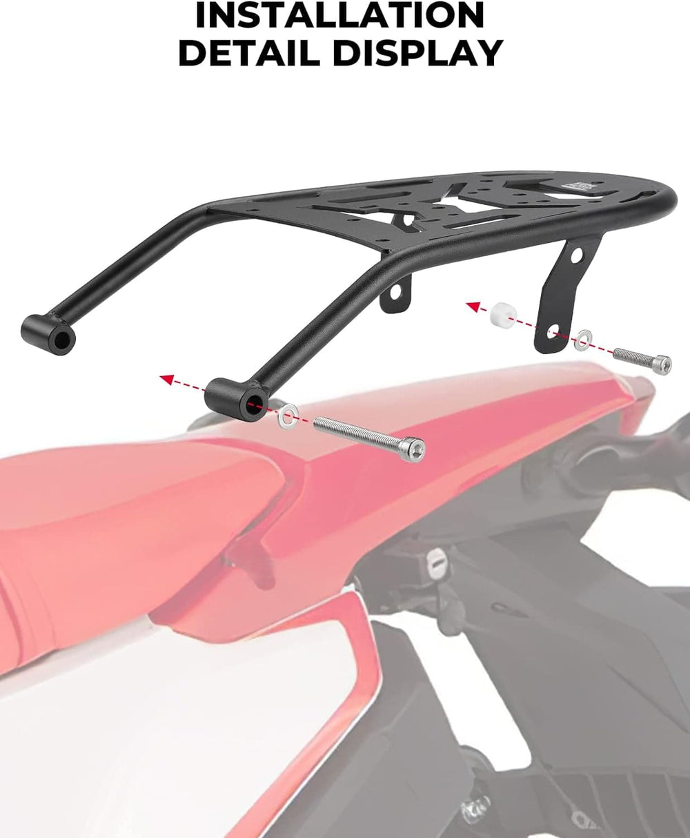 Rear Rack Luggage Storage Rack for CRF300L 2021-2024 - Kemimoto
